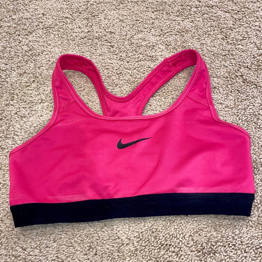 Pink Nike Sports Bra